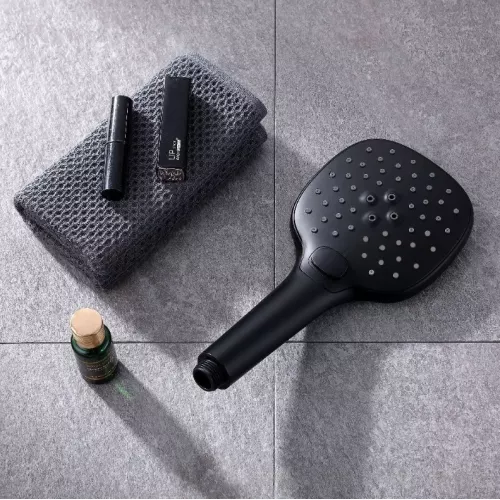 Смеситель для ванны и душа ACWEN BN8669B черный, Выбрать цвет: Черный, изображение 8