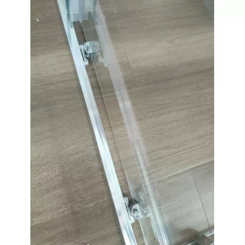 Ограждение душевое  ESBANO  ESF-80/90D1+100/110/120D2-C, Цвет профиля: Хром, Выбрать размер: 100х80, изображение 3