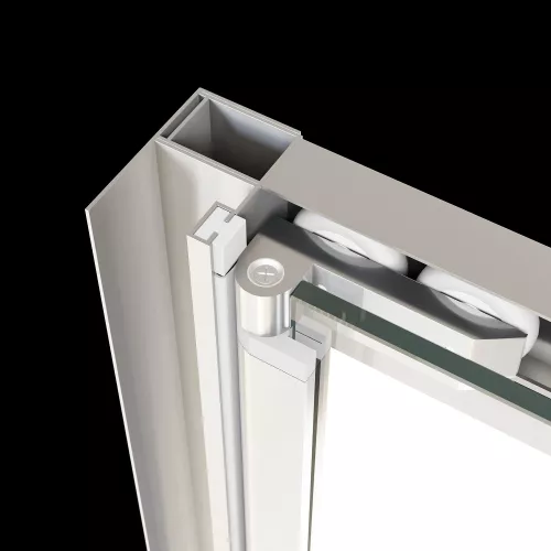 Душевой уголок RGW PA-142 (PA-21+Z-050-5) прозрачное/хром, Цвет стекла: прозрачное, Цвет профиля: Хром, Выбрать размер: 900x1000, изображение 4