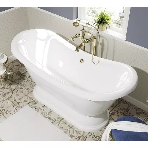 Эстет Ванна Бостон 180x74 (на подиуме) из искусственного камня, изображение 5