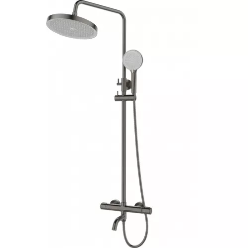 Душевая стойка  ESBANO CELINE (DS-GM) оружейная сталь, Выбрать цвет: Оружейная сталь