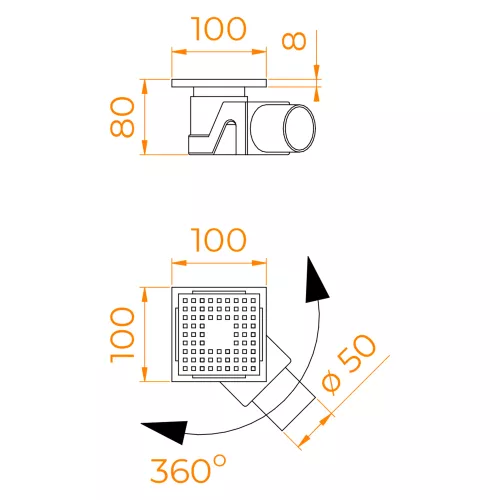 Душевой лоток RGW Drain Leo-01-10Gb, изображение 8