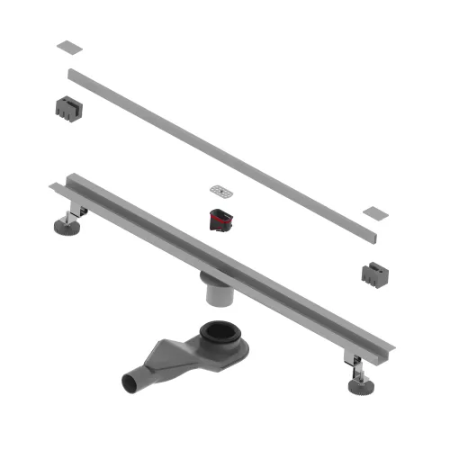 Душевой трап RGW SDR-50Gr серый, Выбрать цвет: Серый, Выбрать размер: 60, изображение 4