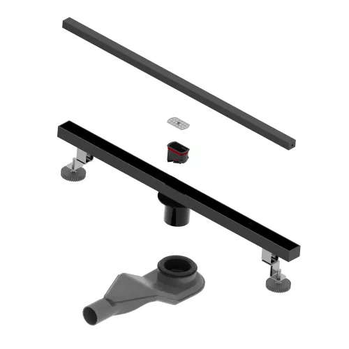 Душевой трап RGW SDR-51B черный, Выбрать цвет: Черный, Выбрать размер: 60, изображение 6