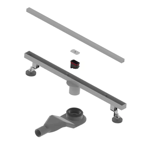 Душевой трап RGW SDR-51Gr серый, Выбрать цвет: Серый, Выбрать размер: 80, изображение 6