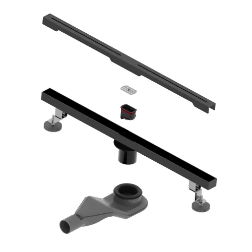 Душевой трап RGW SDR-52B черный, Выбрать цвет: Черный, Выбрать размер: 80, изображение 6