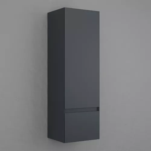 Пенал подвесной "Манхэттен" 36, ЭМАЛЬ 1 ящик PLUS графит, Выбрать цвет: Графит, изображение 2