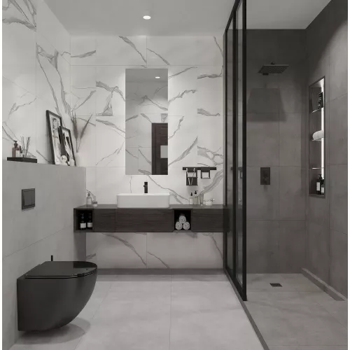 Плитка грес глаз. Stardust_GT Светло-серый  60*60/60*120 карвинг, Выбрать цвет: Светло-серый, Выбрать размер: 60х120, изображение 14