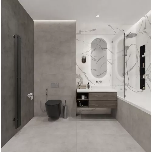 Плитка грес глаз. Stardust_GT Серый 60*60/60*120 карвинг, Выбрать цвет: Серый, Выбрать размер: 60х120, изображение 20