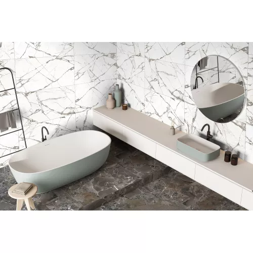 Керамогранит Timeline_GT Белый  60x120 карвинг, изображение 8