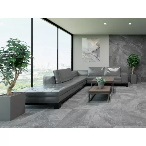 Плитка грес глаз. Rocket_GT Темно-серый 60*60, Выбрать цвет: Темно-серый, изображение 12