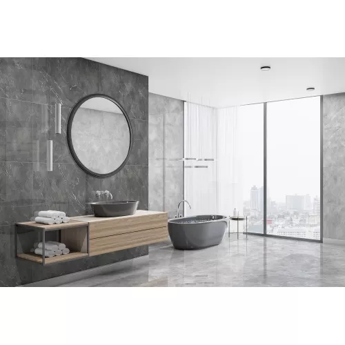 Керамогранит Lucciano_GT Темно-серый  60x120 полир., Выбрать цвет: Темно-серый, изображение 10