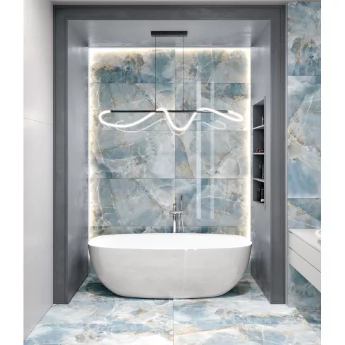 Керамогранит Favorito_GT Синий 60x120 полир., Выбрать цвет: Синий, Выбрать размер: 60х120, изображение 7