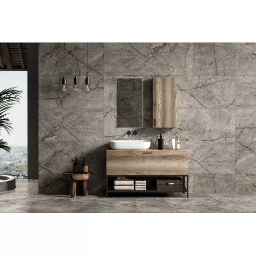 Керамогранит Bizarre GT Серый 60x120 граниль, изображение 7