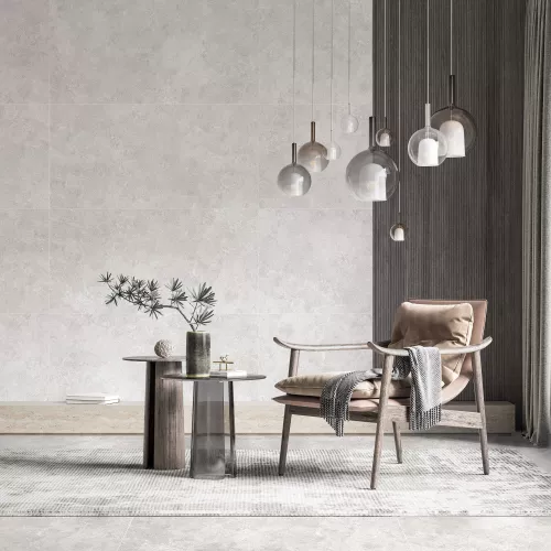 Плитка грес глаз. Onda_GT Светло-сер. 60*60/60*120, Выбрать цвет: Светло-серый, Выбрать размер: 60х60, изображение 10