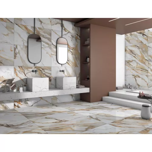 Керамогранит Borghini_GT Белый  карвинг/полированная, Выбрать размер: 60х120, Внешний вид: Полированнная, изображение 13