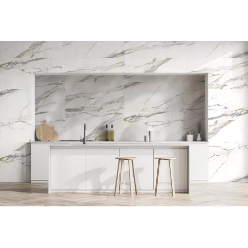 Керамогранит Statuario Elite_GT Белый  60x120 граниль, изображение 5