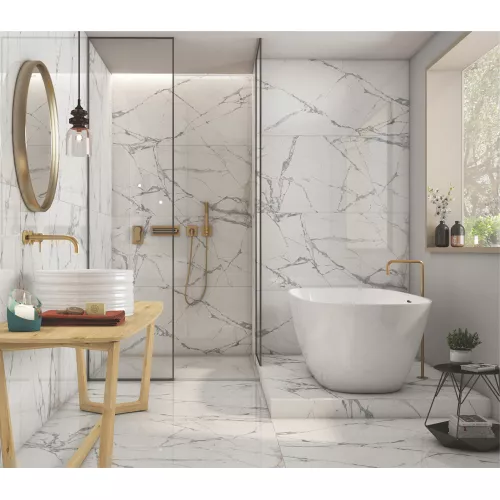 Керамогранит Timeline_GT Белый  60x60/60х120 полир., Выбрать размер: 60*60, изображение 13