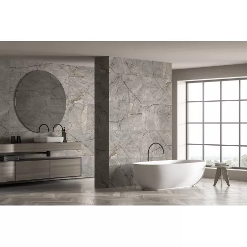 Керамогранит Bizarre GT Серый 60x120 граниль, изображение 8