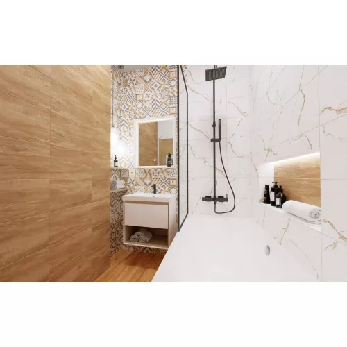 Плитка грес глаз. Stain GT Коричневый  15*60, изображение 13