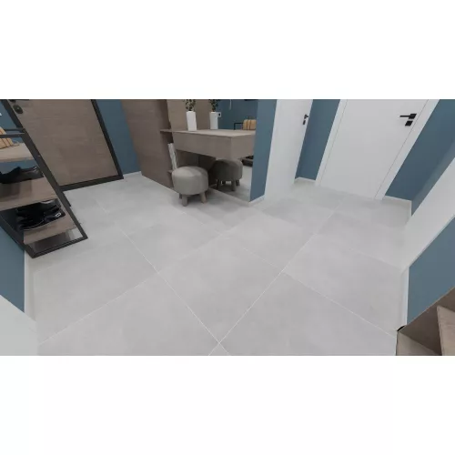 Плитка грес глаз. Boreal_GT Светло-серый  60*60, Выбрать цвет: Светло-серый, изображение 11