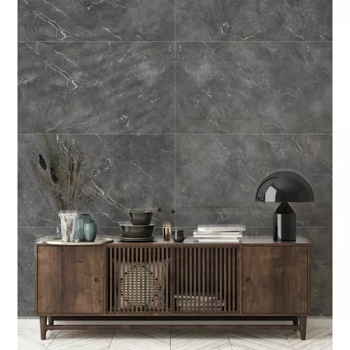 Керамогранит Lucciano_GT Темно-серый  60x120 полир., Выбрать цвет: Темно-серый, изображение 13