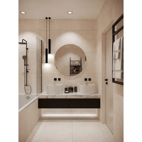 Плитка грес глаз. Onda_GT Бежевый  60*60/60*120 карвинг, Выбрать цвет: Бежевый, Выбрать размер: 60х60, изображение 11