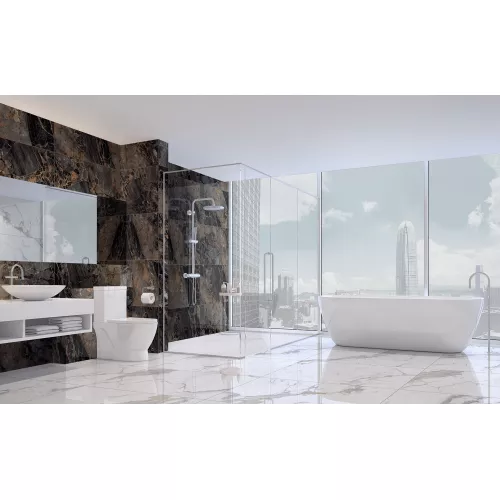 Керамогранит Calacatta Imperial_GT Белый 60х60/60x120 полир., Выбрать размер: 60*120, изображение 11