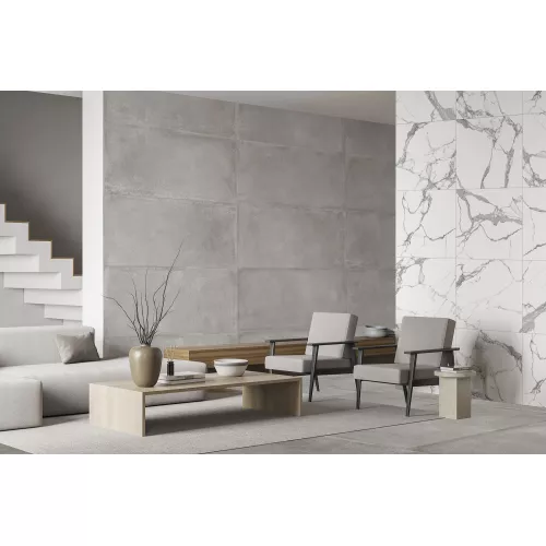 Плитка грес глаз. Forza_GT Серый 60*120 карвинг, Выбрать цвет: Серый, изображение 15