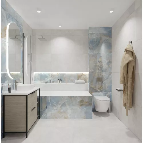 Плитка грес глаз. Bliss_GT Серый 60*60/60*120, Выбрать размер: 60*120, изображение 21