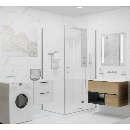 Керамогранит Princess_GT Белый  60x120 полир., Выбрать цвет: Белый полированный, Выбрать размер: 60х120, изображение 5