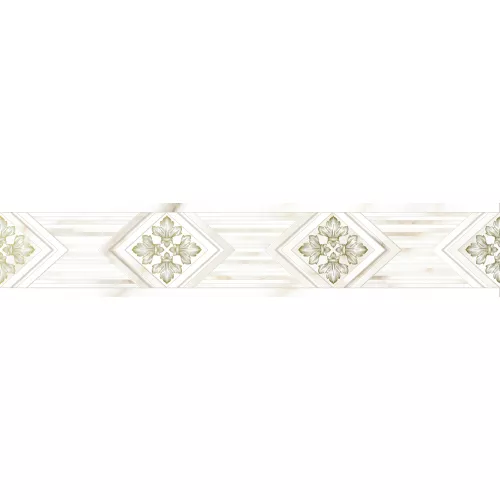 Бордюр кер. Calacatta Gold GT _ 7,5*40