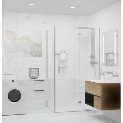 Керамогранит Princess_GT Белый  60x120 полир., Выбрать цвет: Белый полированный, Выбрать размер: 60х120, изображение 8