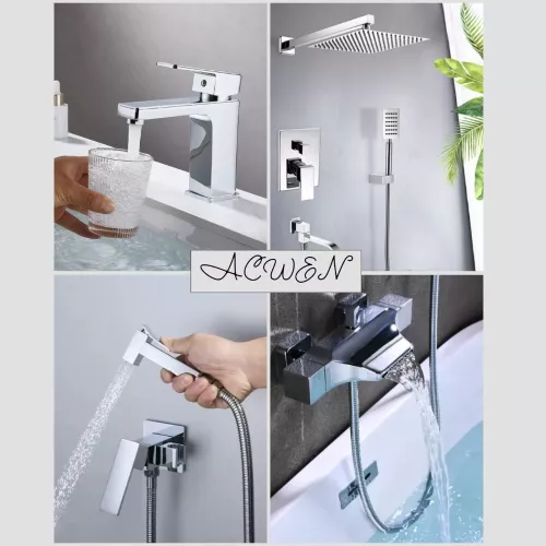 Смеситель для раковины Acwen 11A102CP  хром, изображение 17