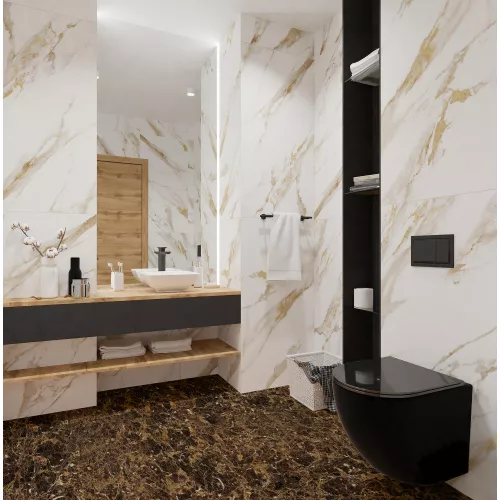 Плитка грес глаз. Imperador_GT Коричневый 60*60/60*120, Выбрать размер: 60*60, изображение 11