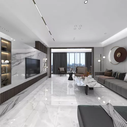 Керамогранит Carina_GT Светло-серый 60x120, изображение 7