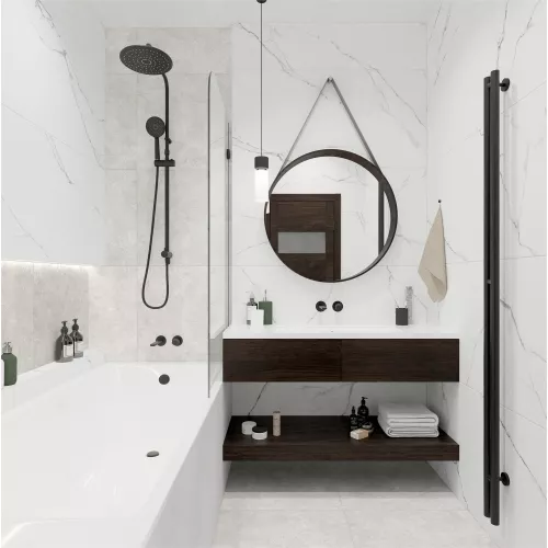 Плитка грес глаз. Marmo_GT Белый 60*60/60*120, Выбрать размер: 60*60, изображение 21