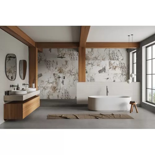 Керамогранит Laurent_GT Белый 60x120, изображение 12