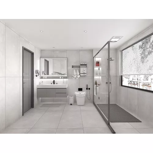 Керамогранит Lids_GT Светло-серый 60x120, Выбрать цвет: Светло-серый, изображение 6