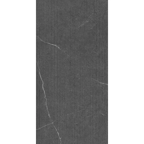Керамогранит Lakeside_GT Черный 60x120 линии, Выбрать цвет: Черный/линии