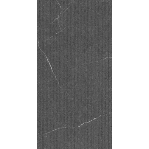 Керамогранит Lakeside_GT Черный 60x120 линии, Выбрать цвет: Черный/линии, изображение 3