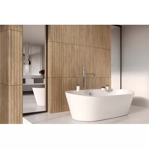 Керамогранит Somerset_GT Бежевый 40x80 рейки, Выбрать цвет: Бежевый рейки, изображение 5