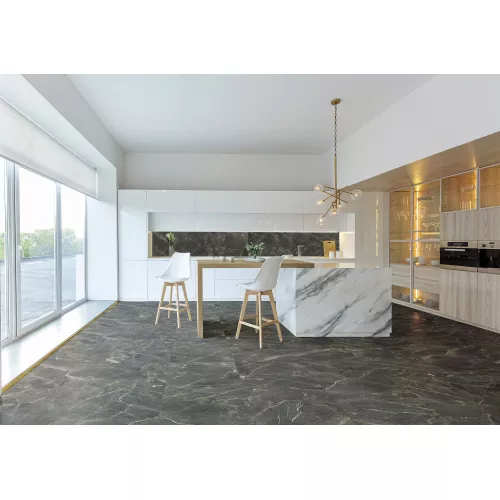 Керамогранит Fontanedo_GT Черный 60x60, изображение 6