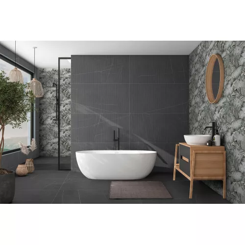 Керамогранит Nylo_GT Черный 60x120, Выбрать цвет: Черный, изображение 8