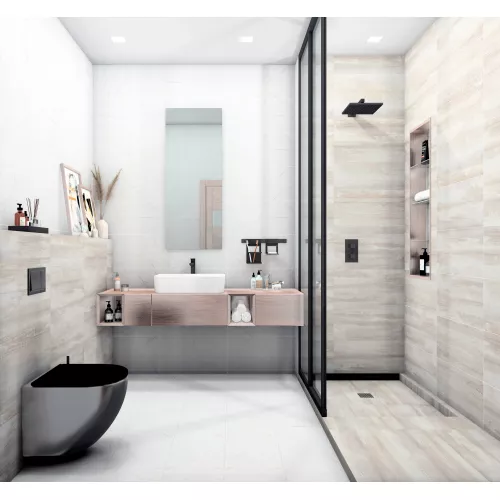 Керамогранит Antares_GT Белый 30x60, Выбрать цвет: Белый, изображение 8