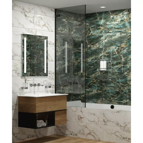 Настенная плитка Marigold_GT Белый 30x60, Выбрать цвет: Белый, изображение 9