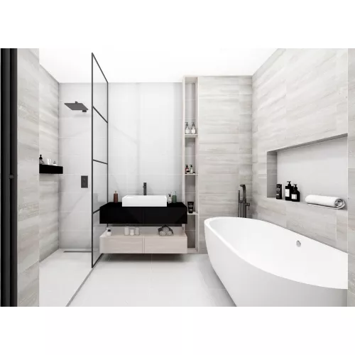 Керамогранит Antares_GT Белый 30x60, Выбрать цвет: Белый, изображение 9