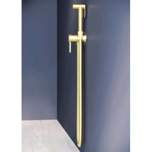 Гигиенический душ со смесителем RGW SP-211Gb, Выбрать цвет: Золото, изображение 4