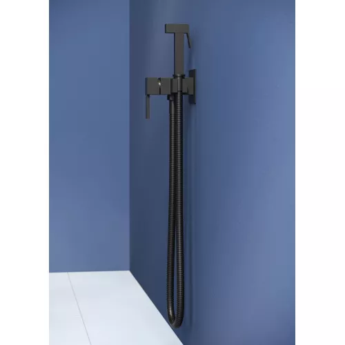 Гигиенический душ со смесителем RGW SP-212B, Выбрать цвет: Черный, изображение 5