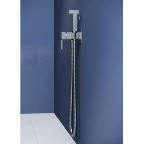 Гигиенический душ со смесителем RGW SP-212Gr, Выбрать цвет: Никель, изображение 5